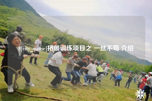 德阳拓展训练项目之 一丝不苟 介绍